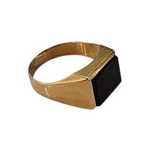 Chevalière Or Jaune 18 Ct