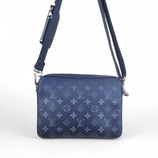 Sacoche Louis Vuitton Trio Messenger Navy River Blue
