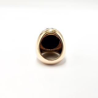 BAGUE POMELLATO VICTORIA JAIS NOIR