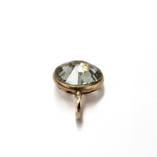 PENDENTIF POMELLATO ARABESQUE PRASIOLITE Or Rose 18Ct