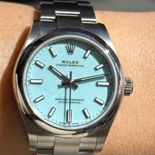 Rolex Oyster Perpetual Tiffany