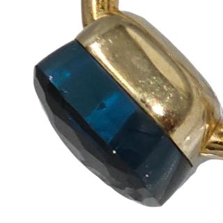 Pomellato Bague Nudo Maxi Or Rose et Topaze Blue London
