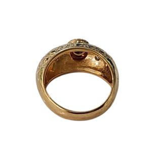 Bague Korloff Or Jaune 18 Ct et Diamants