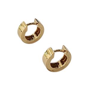 Boucles d'Oreilles Bucherer Classics Créole Or jaune 18 Ct