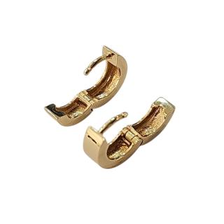 Boucles d'Oreilles Bucherer Classics Créole Or jaune 18 Ct