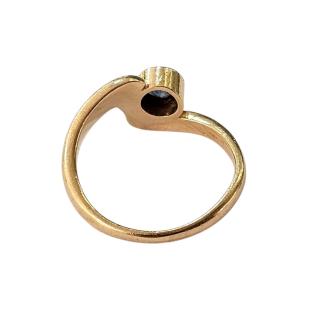Bague Or Jaune 18 Ct et Topaze