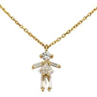 Collier Or 18 Ct & Diamants