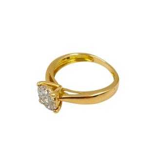 Bague Or 18 Ct & Diamants