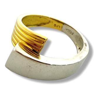 Bague Or Jaune & Or Blanc 18Ct