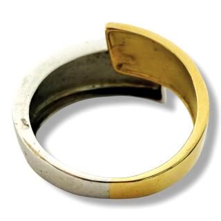 Bague Or Jaune & Or Blanc 18Ct