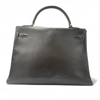 Sac Hermes Kelly 32 Vintage Marron