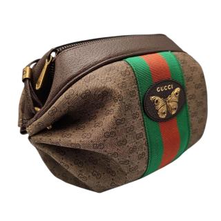 Sac Bandoulière Gucci Brown GG Suprême Mini Butterfly