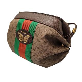 Sac Bandoulière Gucci Brown GG Suprême Mini Butterfly