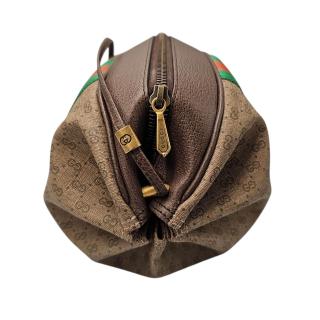 Sac Bandoulière Gucci Brown GG Suprême Mini Butterfly