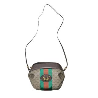 Sac Bandoulière Gucci Brown GG Suprême Mini Butterfly