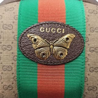 Sac Bandoulière Gucci Brown GG Suprême Mini Butterfly
