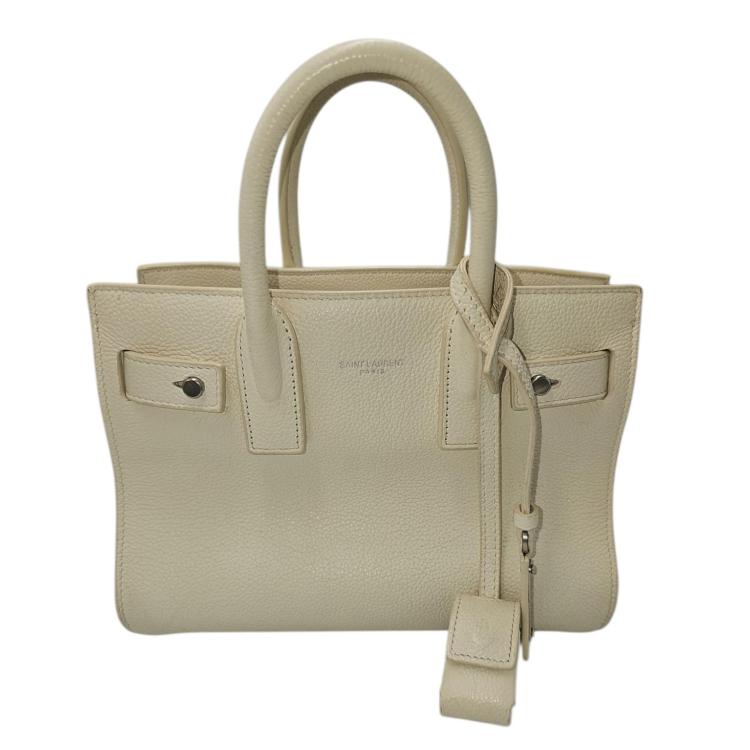 Cabas en Cuir Sac de Jour Nano Yves Saint Laurent