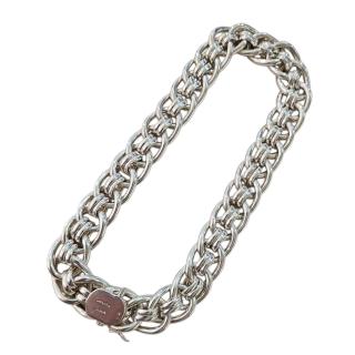 COLLIER HERMES ARGENT VINTAGE