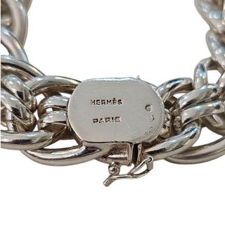 COLLIER HERMES ARGENT VINTAGE