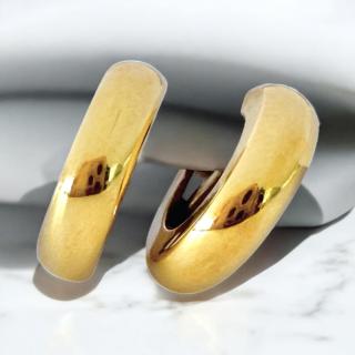 Boucles D'Oreilles Or Jaune 18Ct