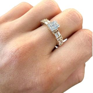 Bague Or 18Ct & Diamants