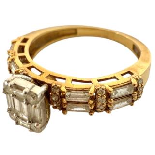 Bague Or 18Ct & Diamants