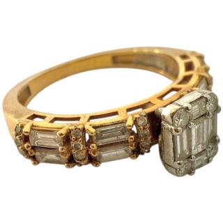 Bague Or 18Ct & Diamants