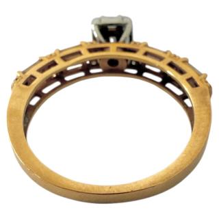 Bague Or 18Ct & Diamants