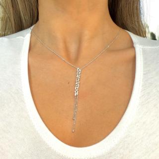 Collier Or Blanc 18Ct