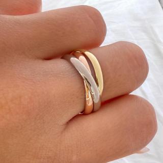 Bague 3 Or 18Ct