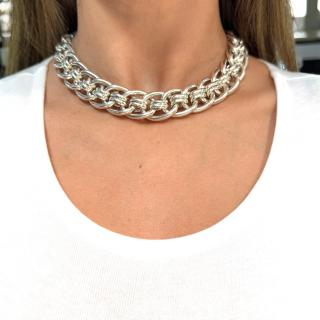 COLLIER HERMES ARGENT VINTAGE