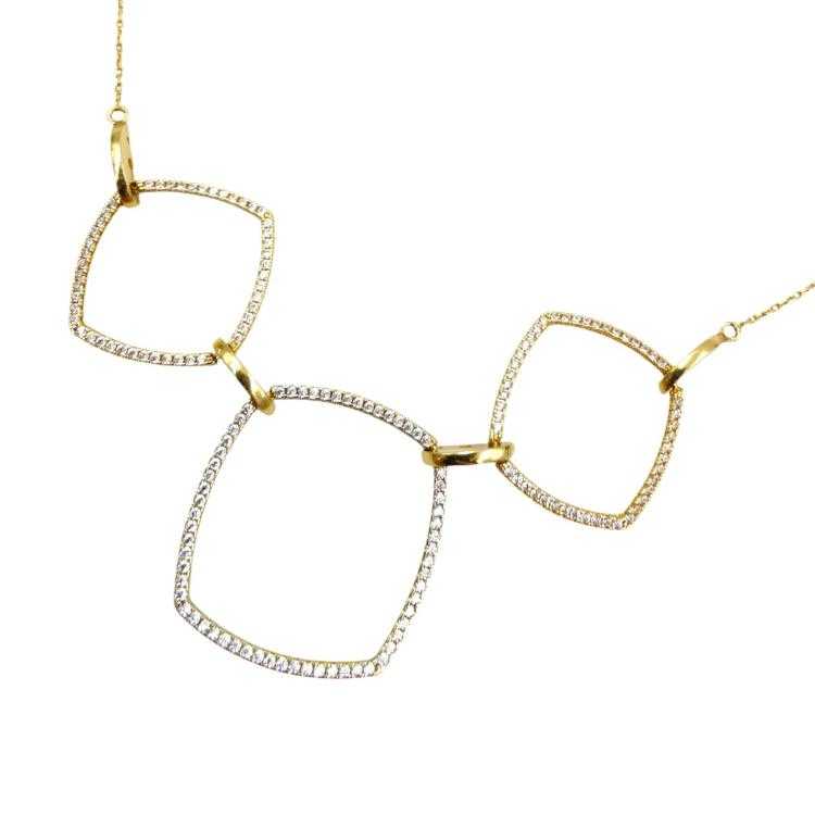 Collier Or Jaune 18 Ct