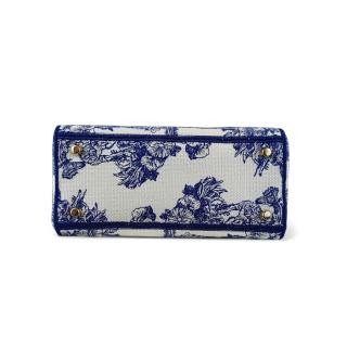 Sac à main Dior Lady D’Lite Toile de Jouy