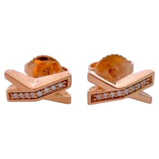 Boucles D'Oreilles Tiffany & Co Or 18Ct et Diamants