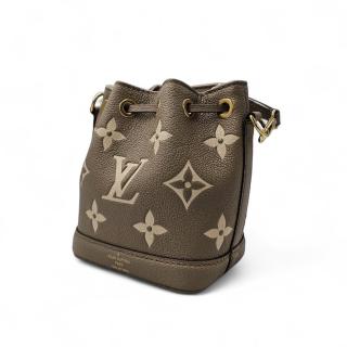 Louis Vuitton Nano Noé Empreinte Beige