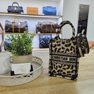 Mini Sac à Bandoulière Dior Book Tote