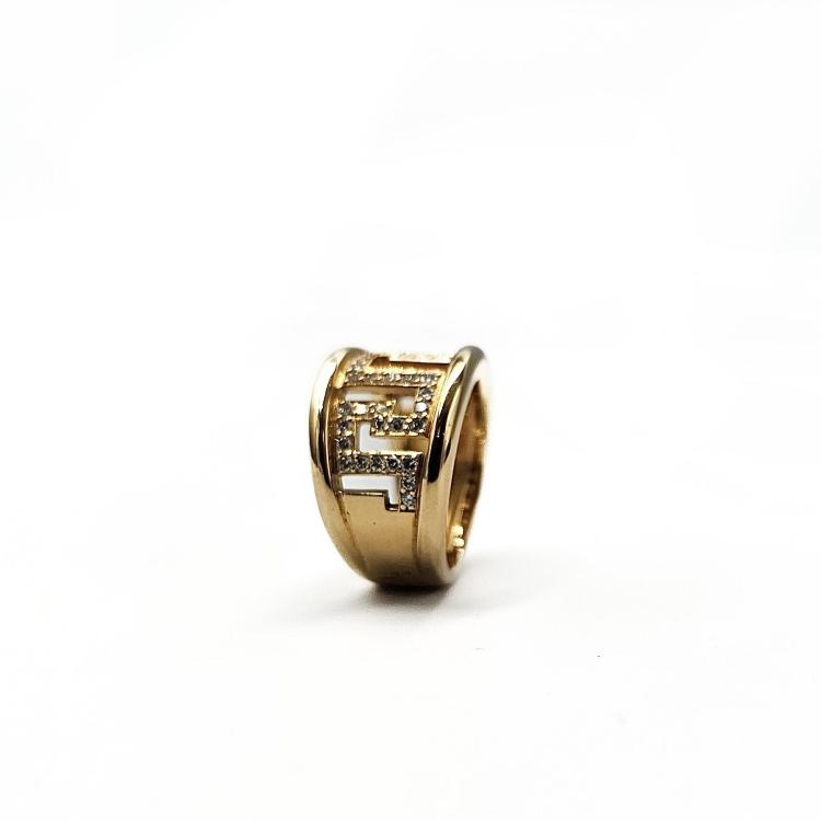 BAGUE GIANNI VERSACE Or 18 CT