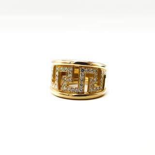 BAGUE GIANNI VERSACE Or 18 CT