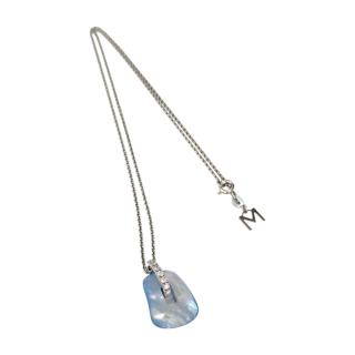 Collier Mattioli Puzzle Or Blanc 18 Ct et Diamants