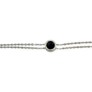 BRACELET OR 18CT & DIAMANT