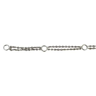 BRACELET OR 18CT & DIAMANT