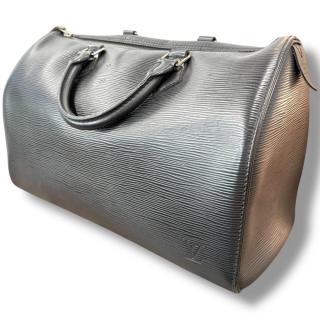 Sac Louis Vuitton Speedy Cuir Epi Noir