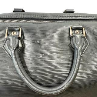Sac Louis Vuitton Speedy Cuir Epi Noir