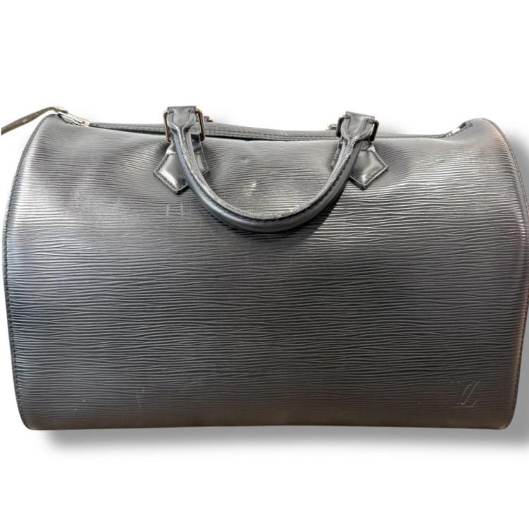 Sac Louis Vuitton Speedy Cuir Epi Noir