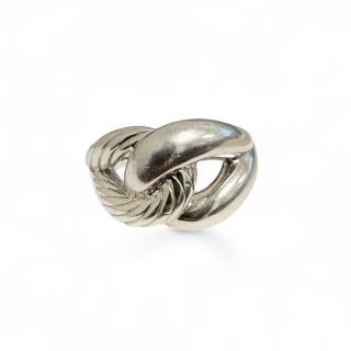 Pomellato 67 Bague Double Torchon en Argent