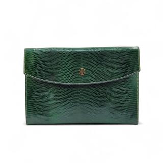 Pochette Hèrmes Lézard Vintage