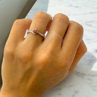 Bague Or 18CT & Diamants