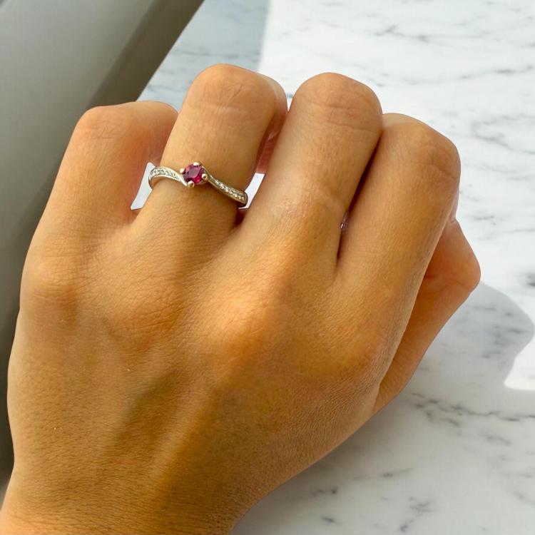 Bague Or 18CT & Diamants