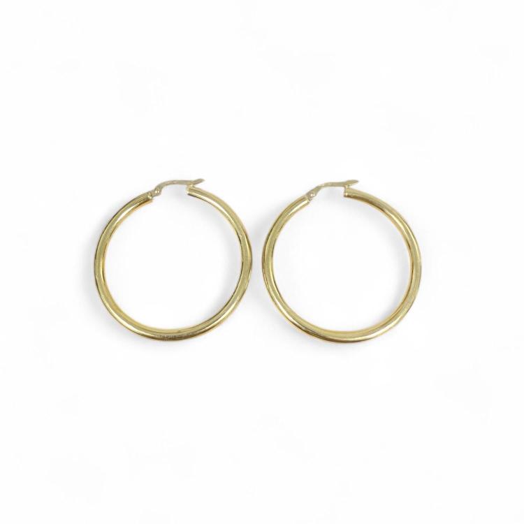 Créoles Or jaune 18ct