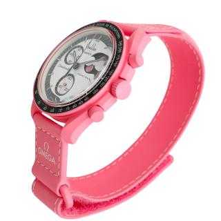Oméga X Swatch Mission To The Pink Moonphase